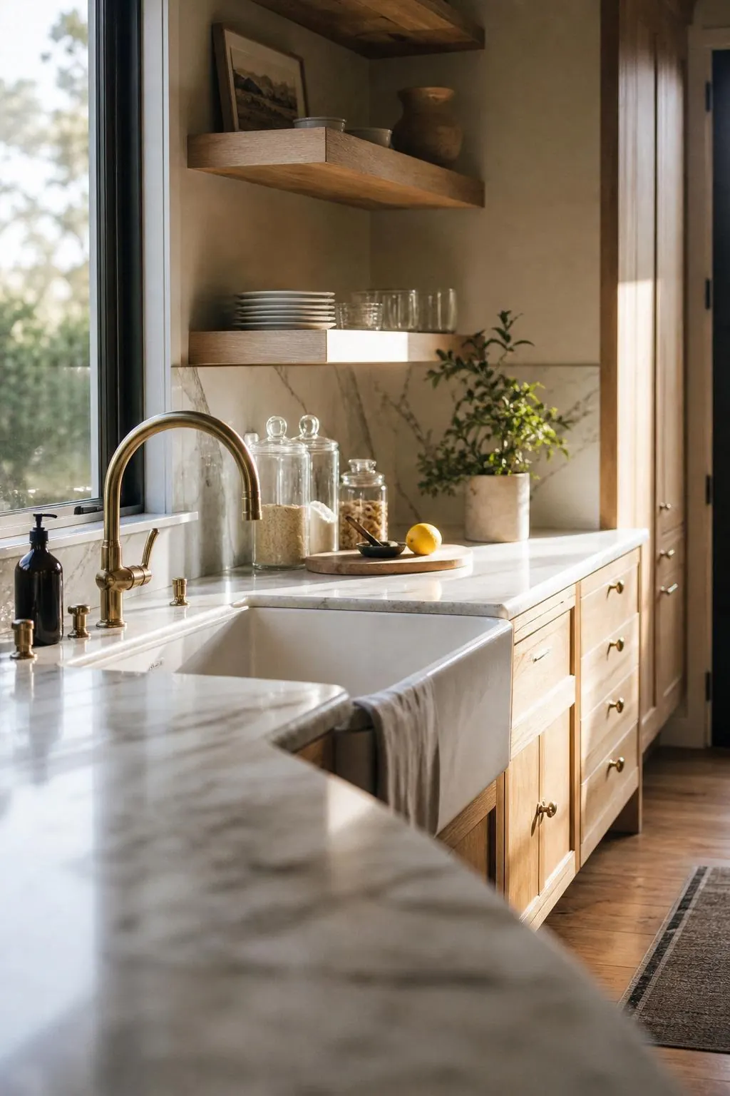 A meticulously deep-cleaned San Diego kitchen
